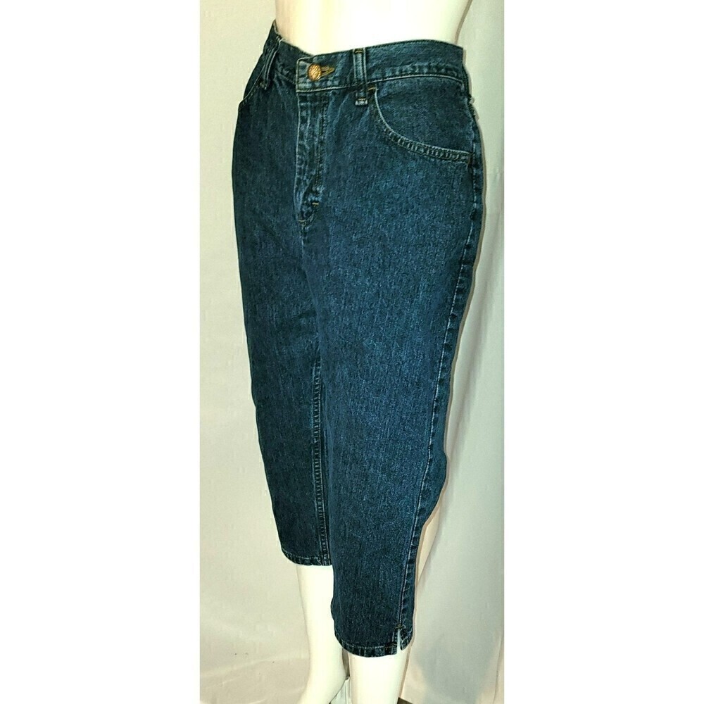Classic Riders by Lee Mid Rise Capri Jeans - Size 8 - Picture 4 of 10